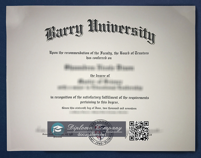 [Image: Barry-University-diploma.jpg]