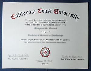 California Coast University Degree Reprint – Fast Turnaround