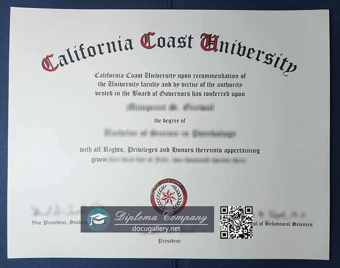 California Coast University degree