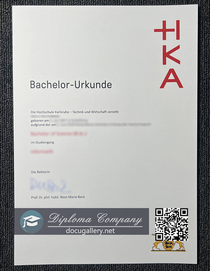 Hochschule Karlsruhe diploma