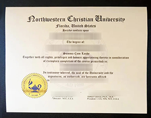 Northwestern Christian University Diploma – Secure & Fast Replacement Process