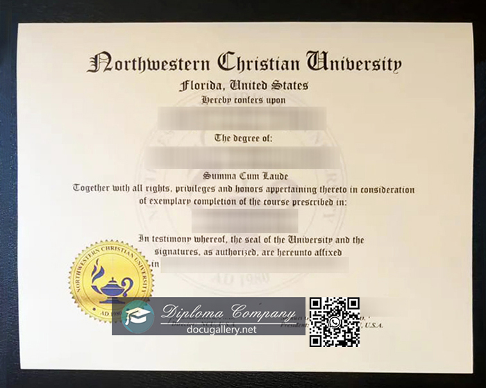 [Image: Northwestern-Christian-University-diploma.jpg]