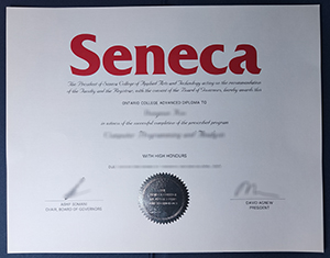 Fast & Secure Seneca College Diploma Copy Replacement