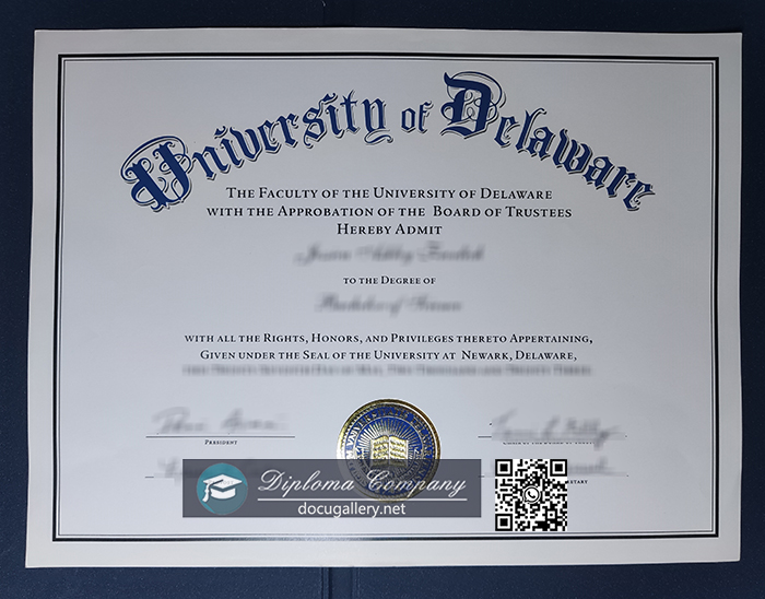 University of Delaware degree
