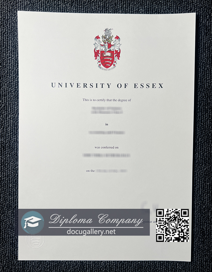 University of Essex diploma