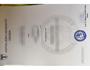 Premium University of Giessen Degree Copy | Safe & Fast