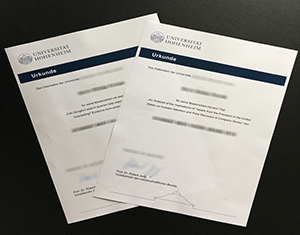 Safe Duplicate Diploma for University of Hohenheim Graduates