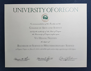 The University of Oregon’s streamlined degree service ensures fast reissue and delivery