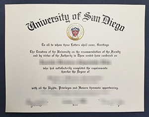 University of San Diego Degree Copy – Fast & Secure