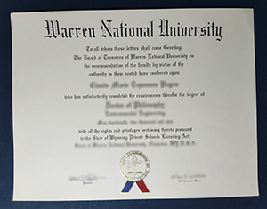 Fast Warren National University Degree Duplicate Services