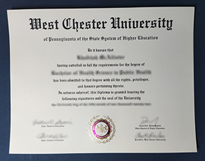 Authentic Duplicate West Chester University Diploma Options