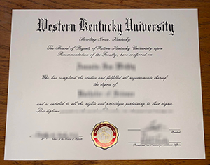 Premium Western Kentucky University Diploma Copy: Exact Details and Quality