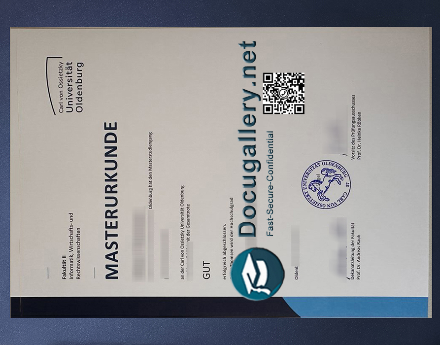 Universität Oldenburg Degree