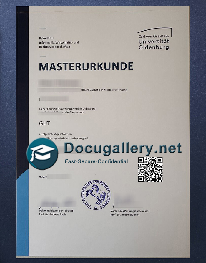 Universität Oldenburg Degree