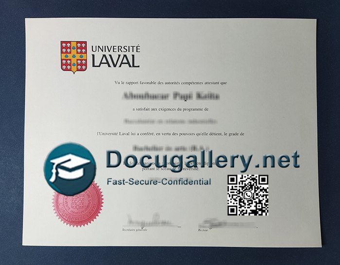 Université Laval diploma