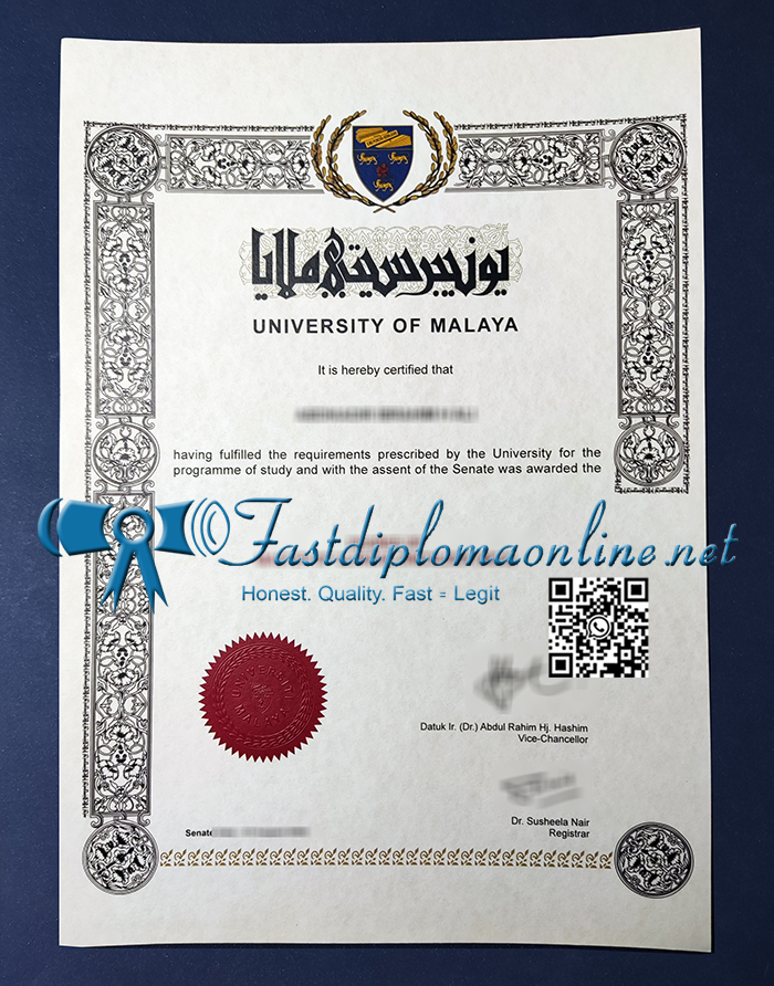 University of Malaya degree