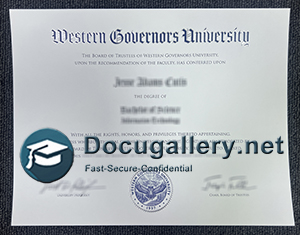 How to obtain Western Governors University diploma online