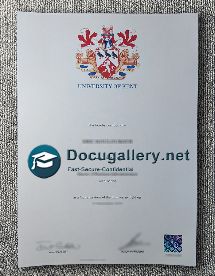 University of Kent diploma